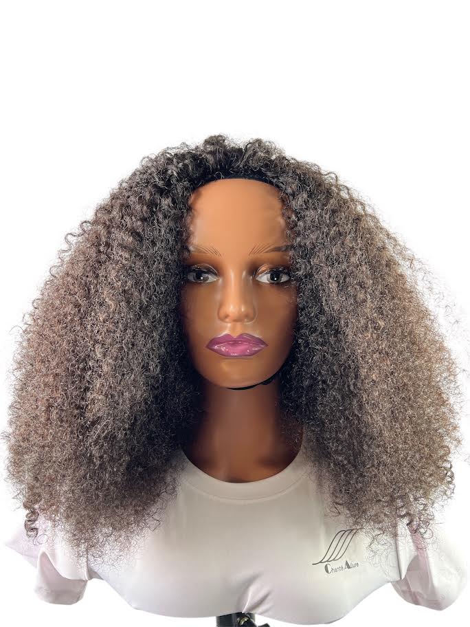 The Defined Coil Collection Half Wig