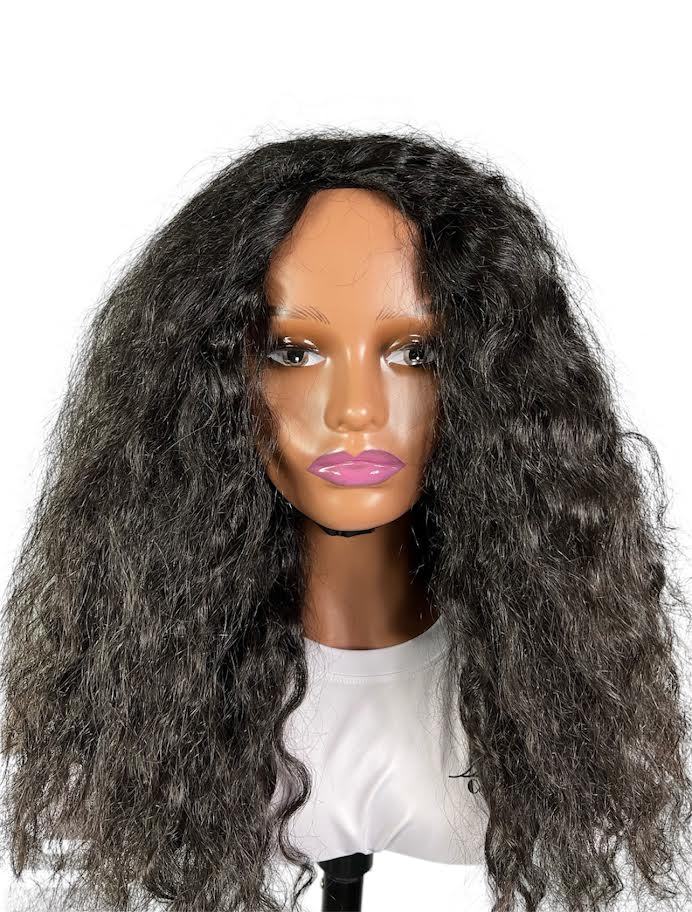 Indian Soft Curl Half Wig