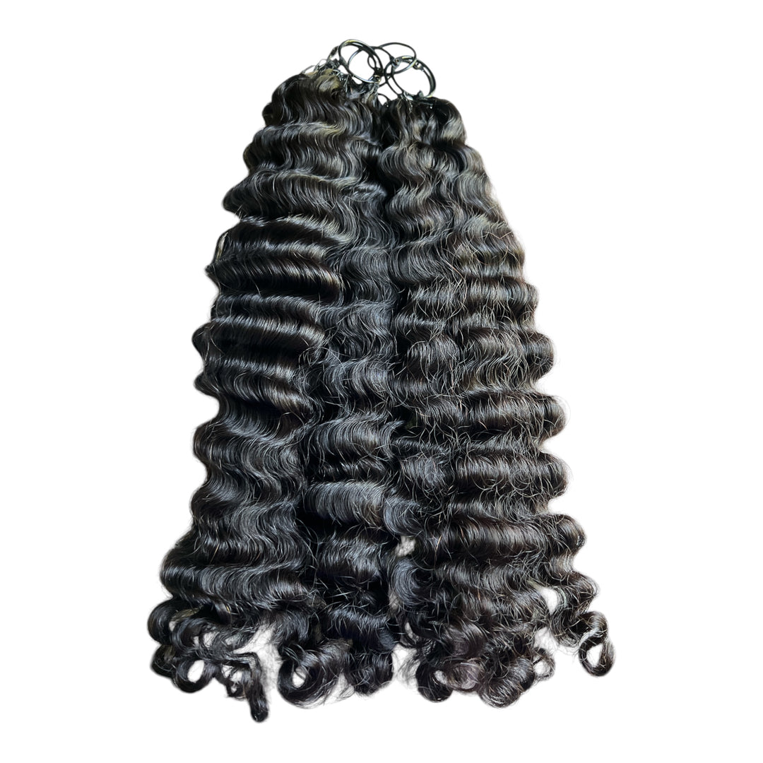 Luxury Simple Elegant Curl Feathered Crochet Hair