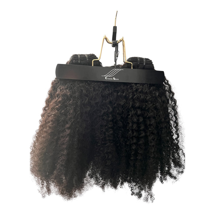 Luxury 4C Afro Kinky Curly Virgin Bundles