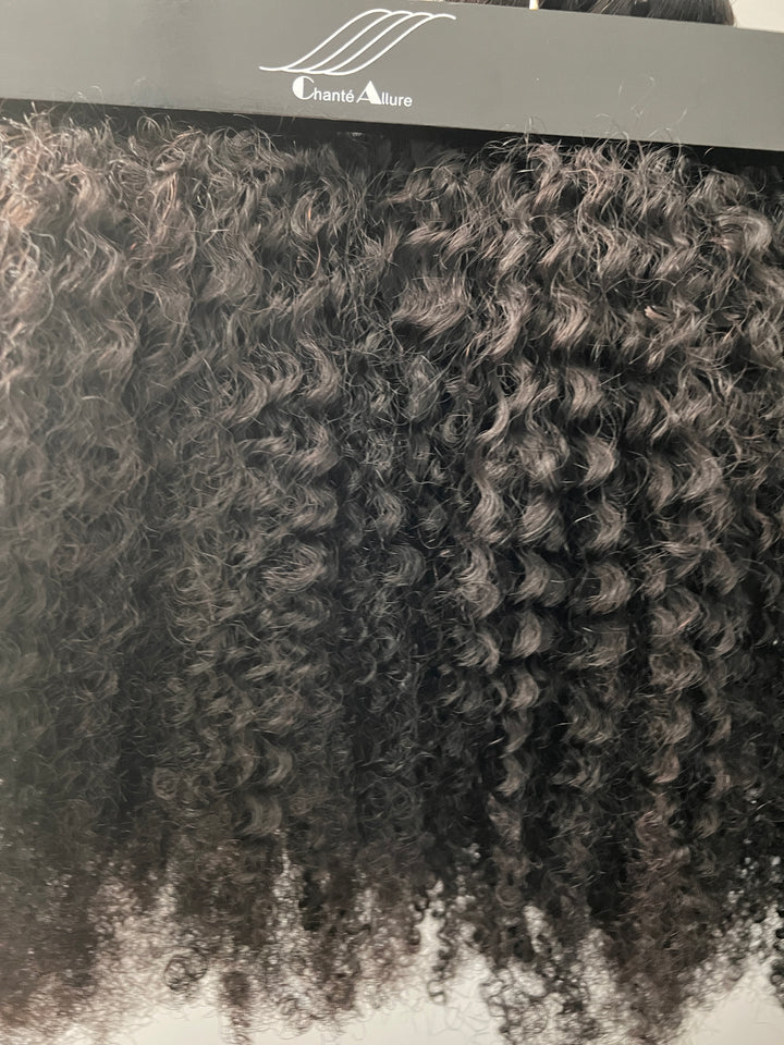 Luxury 4C Afro Kinky Curly Virgin Bundles