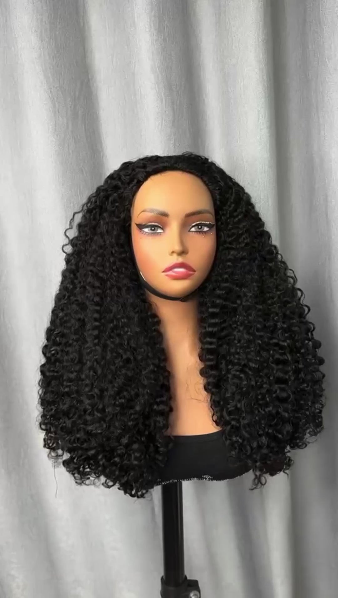 Signature Coil Curl Half Wig