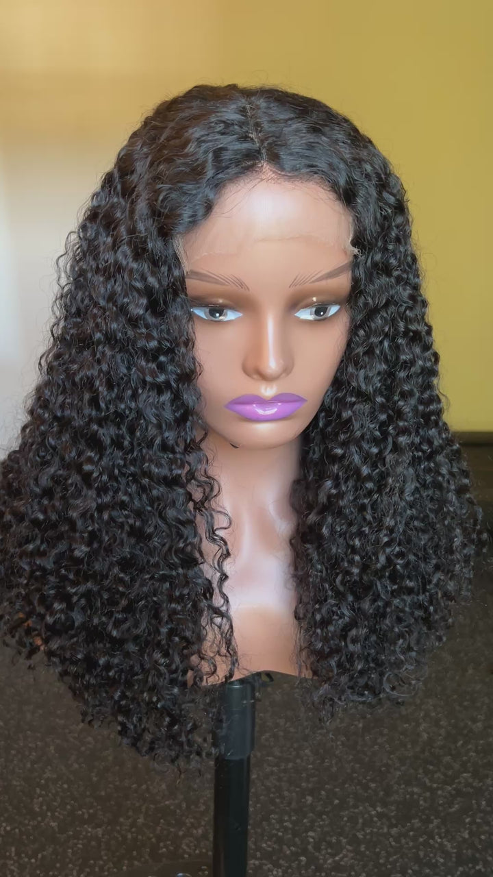Signature Coil Curl 5x5 Lace Closure Wig